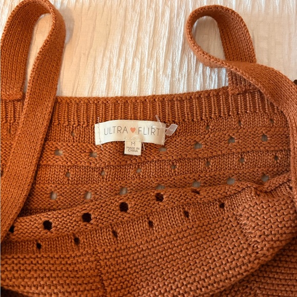 Ultra Flirt Brown Knit Kids Bottoms - Picture 9 of 10